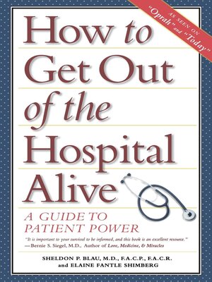 cover image of How to Get Out of the Hospital Alive